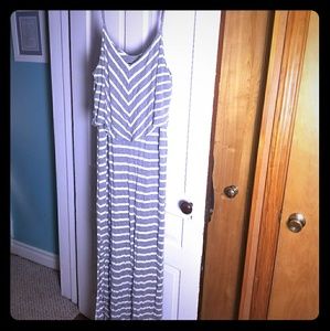 FINAL SALE Stripped maxi dress